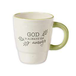 Precious Moments® "God is Always the Answer" Coffee Mug in White