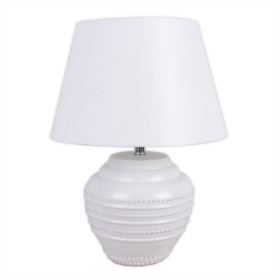 white bedroom lamps