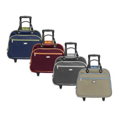 baggallini carry on rolling tote