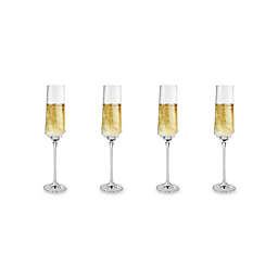 Wine Enthusiast Fusion Infinity Champagne Toasting Flutes (Set of 4)
