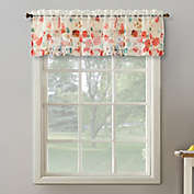 No.918&reg; Rosalind Watercolor Floral Semi-Sheer Rod Pocket Kitchen Curtain Valance