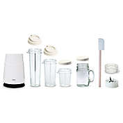 Tribest&reg; Mason Jar Ready Personal Blender II Set with Mug in White