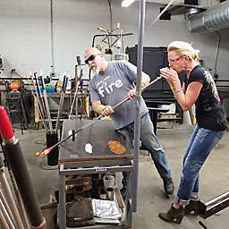 Stone & Glass Fire and Wine Glass Blowing in Escondido, California by Spur Experiences®