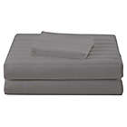 Alternate image 4 for Therapedic&reg; Rayon Made From Bamboo 300-Thread-Count 6.5 lb. Weighted King Sheet Set in Grey