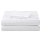 Alternate image 4 for Therapedic&reg; Rayon Made From Bamboo 300-Thread-Count 3.5 lb. Weighted Twin Sheet Set in White
