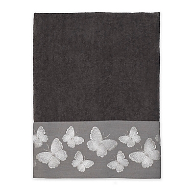 Avanti Yara Bath Towel in Granite. View a larger version of this product image.