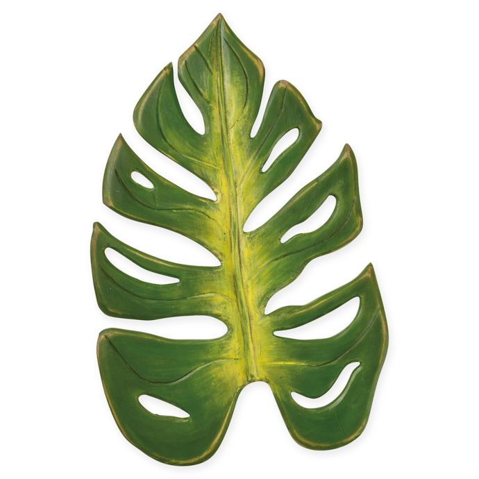 Monstera Leaf Wood Wall Art Bed Bath & Beyond