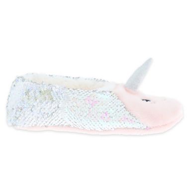 Capelli&reg; Unicorn Sequin Critter Footie in Small/Medium. View a larger version of this product image.