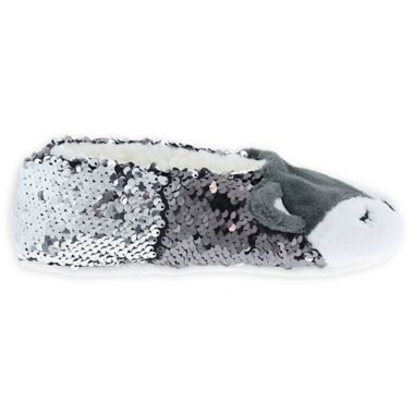 Capelli&reg; Fox Sequin Critter Footie in Medium/Large. View a larger version of this product image.