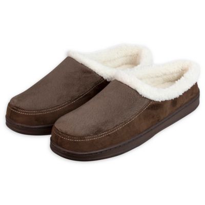 memory foam moccasin slippers