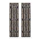 Alternate image 1 for J. Queen New York&trade; Luciana 2-Pack 84-Inch Light Filtering Window Curtain Panels in Indigo