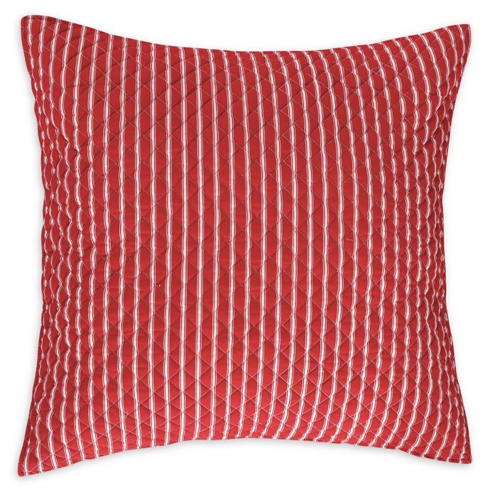Levtex Home Belle European Pillow Sham In Red Bed Bath Beyond