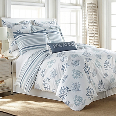 Coastal Living&reg; Truro 2-Piece Twin Duvet Cover Set in White. View a larger version of this product image.