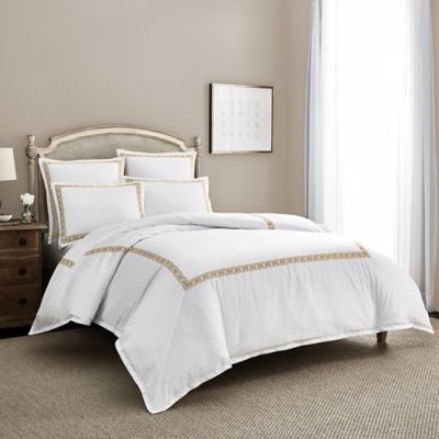 calvin klein ck embroidered comforter