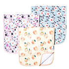 Alternate image 0 for Copper Pearl&trade; 3-Pack Floral Burp Cloths