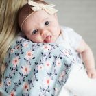 Alternate image 6 for Copper Pearl&trade; 3-Pack Floral Burp Cloths