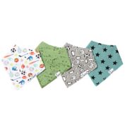 Copper Pearl&trade; 4-Pack Varsity Bandana Bibs