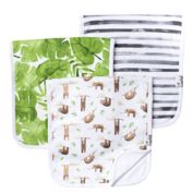 Copper Pearl Noah 3-Pack Burp Cloths
