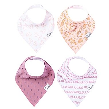 Copper Pearl Lola 4-Pack Bandana Bibs. View a larger version of this product image.