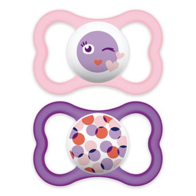 purple pacifier