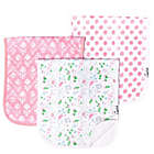 Alternate image 0 for Copper Pearl Claire 3-Pack Burp Cloths