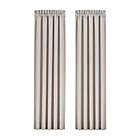 Alternate image 1 for J. Queen New York&trade; Lauralynn 2-Pack 84-Inch Rod Pocket Window Curtain in Beige