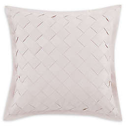 Charisma® Riva Lattice Square Throw Pillow in Blush