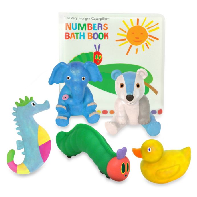 Eric Carle Very Hungry Caterpillar Bath Book and Squirty ...