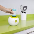Alternate image 3 for Boon ORB Bottle Warmer in White/Green