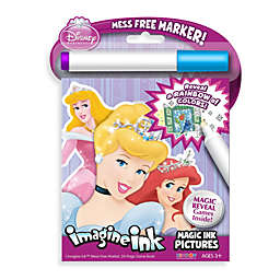 Disney Princess Magic Ink Game & Activity Book w/ Mess Free Marker