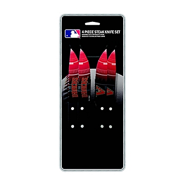 MLB Arizona Diamonbacks 4-Piece Stainless Steel Steak Knife Set. View a larger version of this product image.