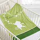 Alternate image 0 for Baby Zoo Animals Personalized 30-Inch x 40-Inch Fleece Baby Blanket