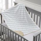 Alternate image 0 for Playful Name Personalized 30-Inch x 40-Inch Sherpa Baby Blanket in Black