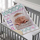 Alternate image 0 for Sweet Baby Personalized 30-Inch x 40-Inch Sherpa Photo Blanket Collection