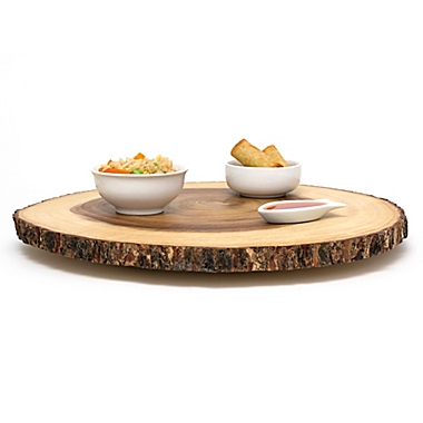 Lipper International Acacia Bark 16-Inch Lazy Susan. View a larger version of this product image.