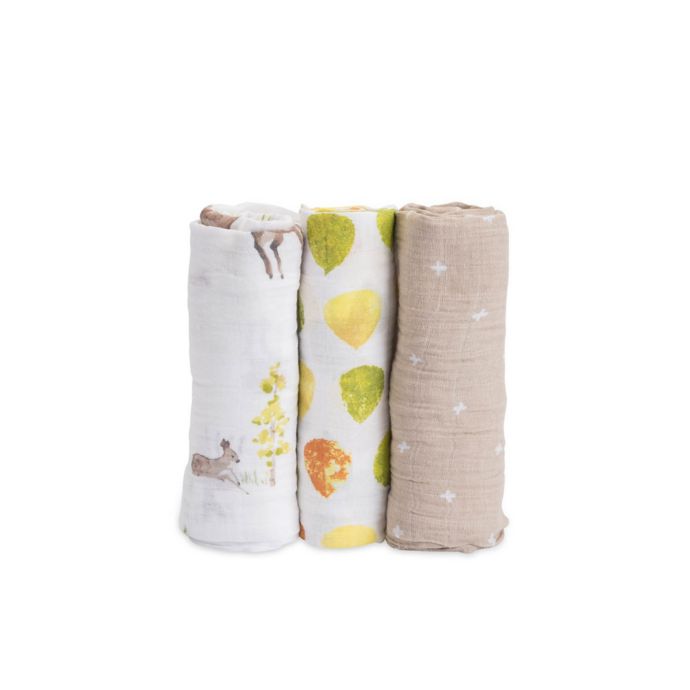 little unicorn 3-Pack Cotton Muslin Blankets | Muslin ...