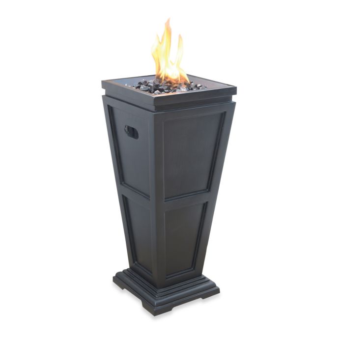 UniFlame® 28-Inch Gas Fire Pit | Bed Bath and Beyond Canada