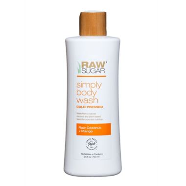 Raw Sugar Simply Body Wash in Raw Coconut and Mango. View a larger version of this product image.