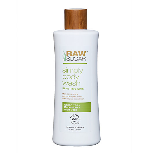 Alternate image 1 for Raw Sugar Simply Body Wash Sensitive Skin in Green Tea and Cucumber