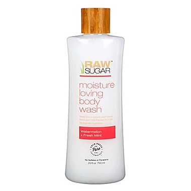 Raw Sugar Moisture Loving Body Wash in Watermelon and Fresh Mint. View a larger version of this product image.