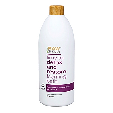 Raw Sugar Time to Detox and Restore Foaming Bath in Pineapple, Maqui Berry and Coconut. View a larger version of this product image.