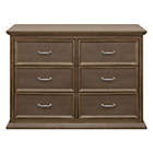 Alternate image 1 for Namesake Foothill/Louis 6-Drawer Assembled Dresser in Mocha