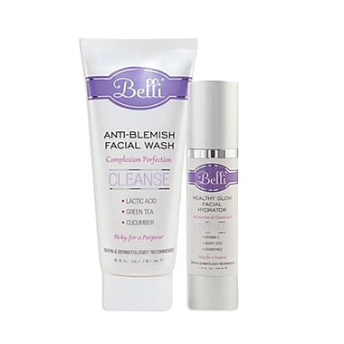 Belli&reg; Healthy Glow Facial Hydrator and Anti-Blemish Facial Wash Collection. View a larger version of this product image.