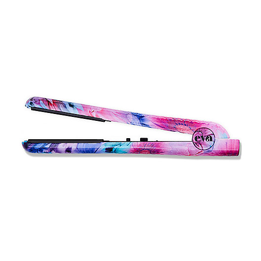 Alternate image 1 for Eva NYC Healthy Heat Ceramic Styling Iron in Floral