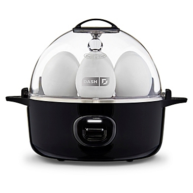 DASH&reg; Express Egg Cooker in Black. View a larger version of this product image.
