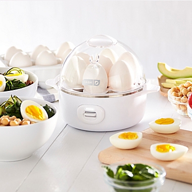 DASH&reg; Express Egg Cooker in White. View a larger version of this product image.