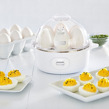 DASH&reg; Express Egg Cooker in White. View a larger version of this product image.