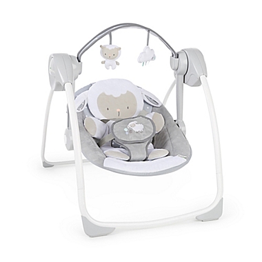 Ingenuity&trade; Cuddle Lamb Comfort 2 Go Portable Swing&trade;. View a larger version of this product image.