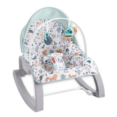 fisher price bouncer blue