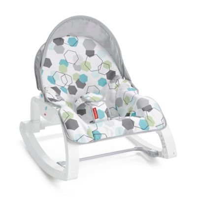 grey fisher price rocker